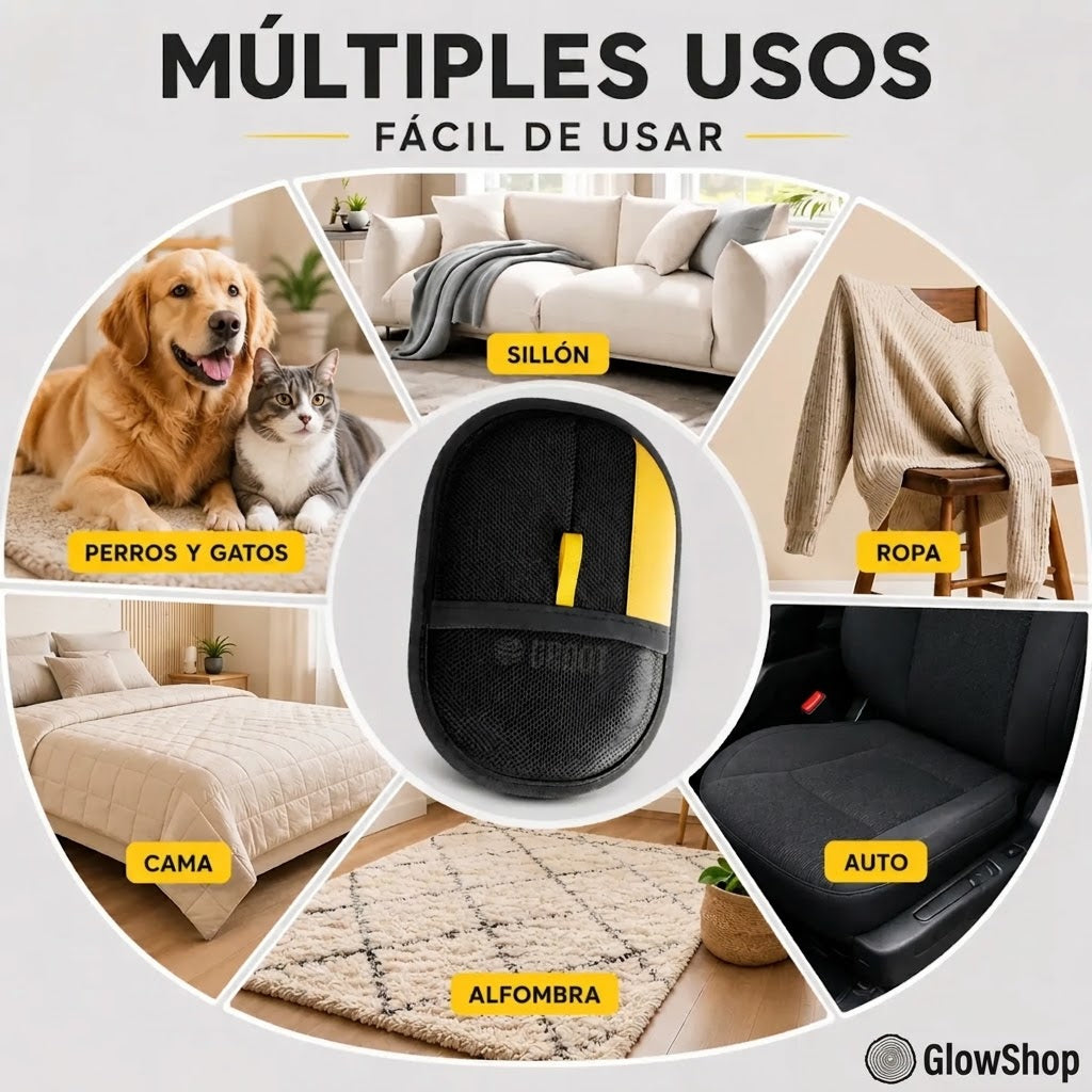 Funda Cubre Asiento Para Mascotas + Guante Saca Pelusa De Regalo 🎁