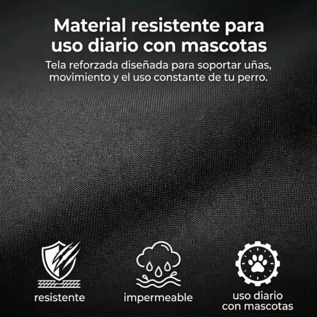 Funda Cubre Asiento Para Mascotas + Guante Saca Pelusa De Regalo 🎁